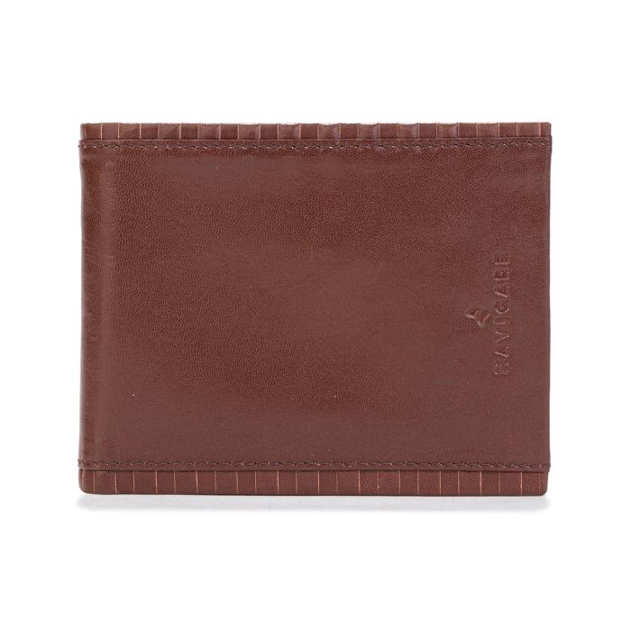 Portafoglio marrone da uomo effetto vintage